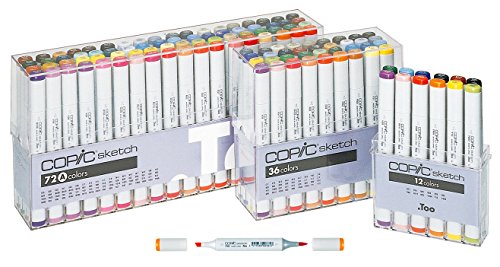 Copic Sketch Marker Zeichenstift-Set 36 Stück - 5