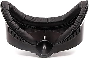 MANYUN Gesichtspolster für Oculus Quest 3, VR-Abdeckung, Gesichtsschnittstellen-Halterungsabdeckung, Ersatzhalterung aus Leder, breite Maske mit Objektivdeckel für Oculus Meta Quest 3 Zubehör