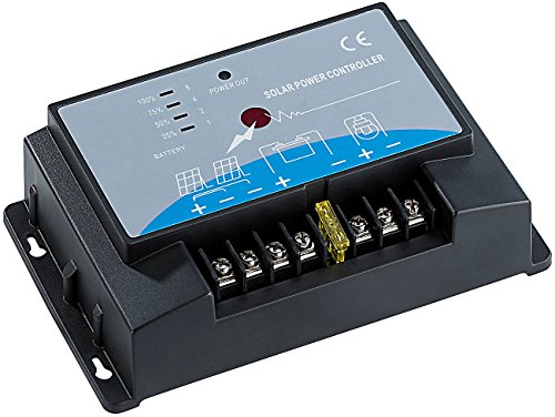 revolt Solar-Laderegler für 12-V-Solarstrom-Systeme bis 20 A