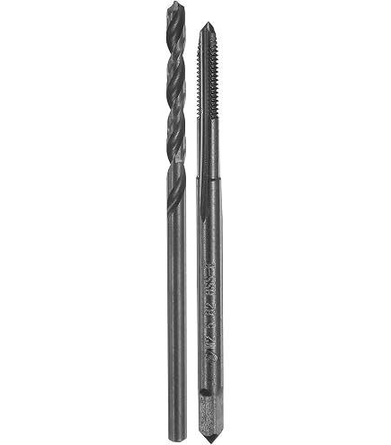 M METERXITY 3/8-24 UNF Thread Tap – HSS Titanium Coated, 79mm Length, Straight Flute Right-Hand Tapping Tool For CNC & Manual Machines