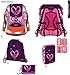 Produktbild Exclusiv*6tlg.Herz DIN58124 Schulranzen Set Ergo Schulrucksack Mädchen EDEL (ausgezeichnet mit Red Dot Design Award 2016 für eine kindgerechte Gestaltung,Ergonomie und Sicherheit)