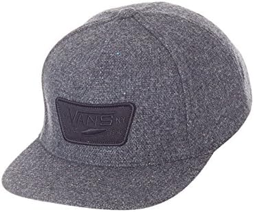 Vans Full Patch Snapback Cap - Black Heather