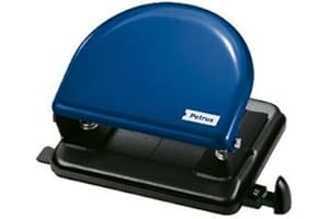 Taladrador petrus 52 azul -capacidad 20 hojas