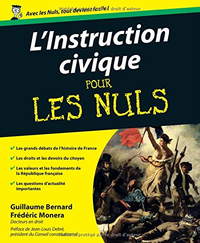 couverture de : L'instruction civique pour les nuls