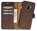 Produktbild Solo Pelle Samsung Galaxy S9 unzerbrechliche/abnehmbare Lederhülle (2in1) inkl. Kartenfächer für das original Samsung Galaxy S 9 (Vintage Braun) inkl. Edler Geschenkverpackung