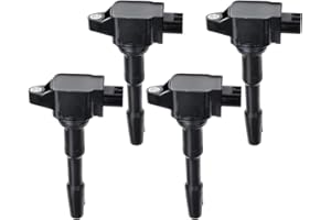 Frankberg 4x Bobines d'allumage Compatibles avec Dokker Lodgy Logan II Citan 415 Qashqai II 2013-2020 Duster Sandero II Forfour Fortwo Juke Pulsar Micra V Remplacer# 8201154128