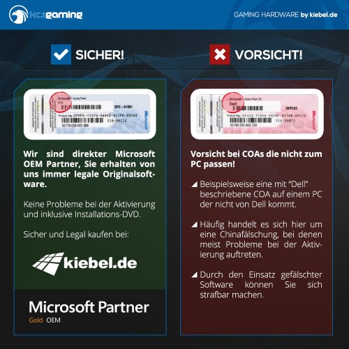 KCS [184269] Gamer PC Intel Core i7 6700 4×3.4GHz | 8GB DDR4 2133 | 250GB SSD + 2TB HDD | NVIDIA Geforce GTX 960 4 GB | ASUS | DVD | Sound | LAN | USB3 | 500W | Win10 - 9