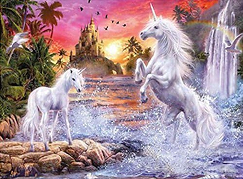 Kiao DIY Diamond Painting Rhinestone Pictures Of Crystals Embroidery Kits Arts, Crafts & Sewing Cross Stitch (one size, B2)