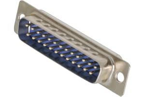 TECNOSTORE CONNECTEUR SUB-D 25 Pin Mâle Argent À Souder D-SUB plug panneau or 25P