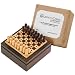 Produktbild 3 Inch Rosewood Pegged Mini Travel Chess Set