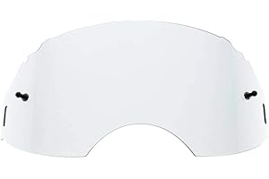 SeeCle Compatibile Per Oakley Airbrake 416177 lenti di ricambio per maschere trasparente compatibile per maschera Oakley Airbrake Uomo (Pacco da 1)
