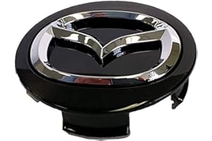 NEMEAE Coprimozzo per Mazda MX CX3/5/6 Mozzo Centrale Auto Cerchi Styling Badge Emblem Sticker Tappi Ruota