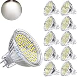 led gu10 dimmbar 120° GU 5.3 12V 35W Neutralweiß Gute Lichtleistung: mit super hell 60 x 2850 SMDs gibt es reine und gleichmäßige Beleuchtung. Energieeffizienzklasse A+, besitzt eine langer Lebensdauer, sparen bis zu 90 %