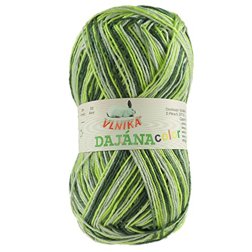 Strickgarn Dajana Color by VLNIKA, 50g, #662