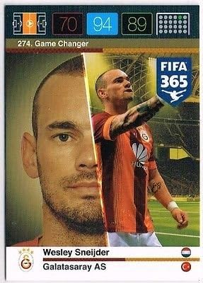 Panini Adrenalyn XL FIFA 365 Wesley Sneijder Game Changer Trading Card