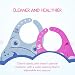 *FLASH SALE* Soft Baby Bibs - Waterproof, Easy Wear and Clean Bib - Comfortable, Safe and Anti-bacterial, Set of 2 Silicone Bibs for Babies and Toddlers, with Handy Baby Spoon