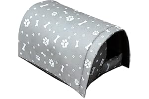 Vinnykud Katzenhaus Für Draußen Winterfest Wasserdicht Und Warm katzenhöhle große Katzen Outdoor Faltbares Pet House Waschbar Wetterfest Katzenhaus Tierheim Für Streuner Haustiere(XL)