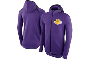 JNTM Felpa con Cappuccio da Uomo NBA Fans Jersey Houston Rockets Felpa Classica Classica con Coulisse Zip Maniche Lunghe Casual Comodo Pullover Caldo S-XXXL