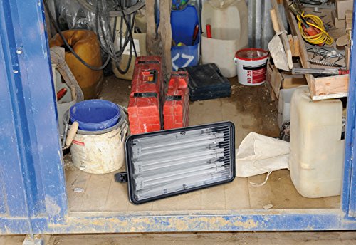 Brennenstuhl Power Jet-Light / Strahler ideal als Bauleuchte für außen und innen (Scheinwerfer IP44 geprüft, 3m Kabel, 3 x 36 Watt) Farbe: schwarz - 8