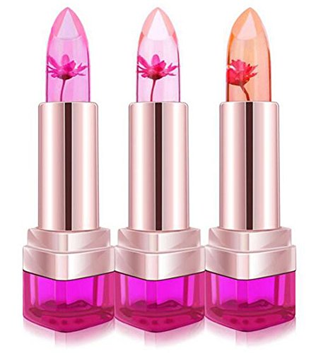 Jelly Lippenstift, Richoose Befeuchten Temperaturänderung Magic Color Verfärbungs Jelly Lip Stick Professional Make-up, orange - 5
