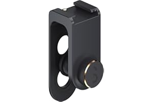 ShiftCam Pro Universal-Handyhalterung, Präzisions-Aluminium-Objektivhalterung, kompatibel mit iPhone 14, 15, Samsung Galaxy S23 und mehr, Kaltschuh-Halterung für Handy-Zubehör