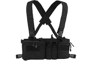 SHANYINGQUAN Tactical Assault Poitra Rig 500D Molle Multicam Gilet Tactique avec Multi-Poches