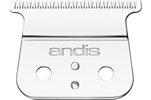 Andis 04945 - Lama di ricambio in acciaio inox GTX a denti profondi T-Outliner per tagliabordi GTO GO