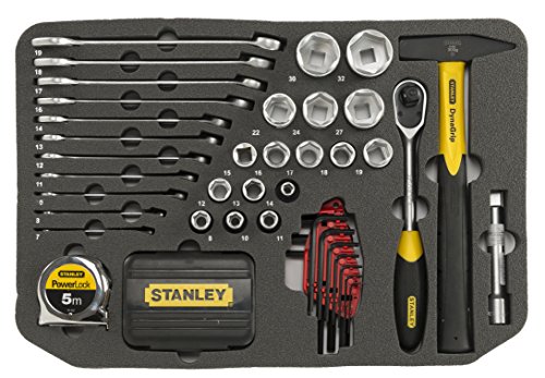 Stanley FatMax Werkzeugkoffer, bestückt, Trolley, Teleskophandgriff, Fiberglasverstärkt, Akkordeonstruktur, FMST1-75530 - 4