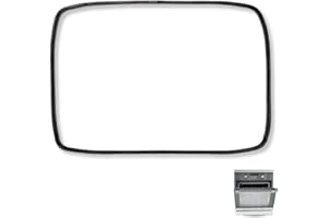 CHEFZOCO Junta Puerta Horno, Goma puerta de horno, Goma horno Universal, Medidas 500 mm ancho x 380 mm alto, Incluye 4 ganchos, Compatible con Beko, Código 255440101