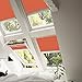 Produktbild VELUX Orignal Verdunkelungsrollo DML P08 4564/Bedienart : Elektronisch/Farbe : Uni Orange/Fenstergröße : 408/Fenstertypen : GGL, GPL, GHL, GTL, GXL_7566
