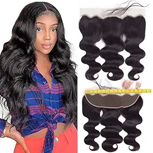 Free Part 10 inch : QTHAIR 8A Free Part Ear To Ear 13x4