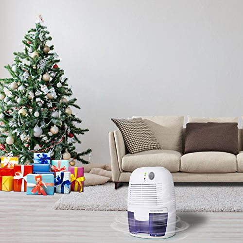 Luftentfeuchter, VicTsing Homasy 500ml tragbar und kompakter Elektronischer Luftentfeuchter Raumentfeuchter Luftreinigungsfunktion für Haus, Schlafzimmer, Keller, Büro, Schrank, Schuhe Kabinett - 9