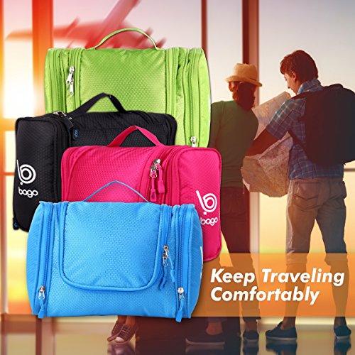 Bago Kulturbeutel / Dusch-Tasche für Reisen, Pflegeprodukte, Makeup und mehr - 7