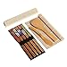 Produktbild Gosear Bambus Sushi Machen Kit 2 Sushis Rolling Matten Reis Löffel Reis Spreizer 5 Paare Stäbchen
