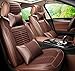 Produktbild HOMEE@ Flachs Auto Kissen Umweltschutz Vier Jahreszeiten Gesundheit Kissen 3D Split Leder Sitzbezug , Brown,brown