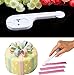 Produktbild TAOtTAO Fondant Kuchen Zucker Handwerk Paste Embosser Rad Lcing Nähen Cutter Tools Set