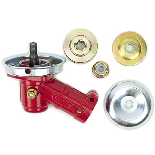 Getriebe Winkelgetriebe Motorsense Freischneider 7 Zahn 26mm Rohr CG430 - 2