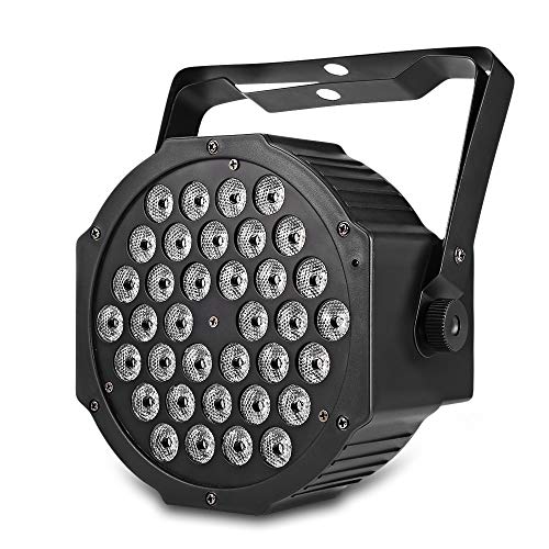 Preisvergleich Produktbild Arbeitsscheinwerfer Rgb 36 Leds Digital Display Par Licht Mit Fernbedienung Safe 4 Steuerungsmodi Spotlights Rgb-Mischfarbe