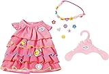 Größe: 43 cm Zapf Creation 824481 Baby Born Sommerkleid Set mit Pins, bunt
