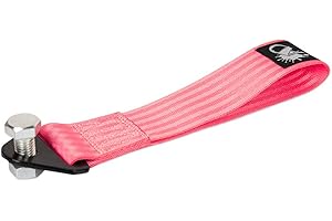 Auto-Dress Rallye Drift Passante – Sport/Motorsport Traino Tau – Racing Hook Tow Strap – Passante per rimorchio in Diversi Colori! (Rosa)