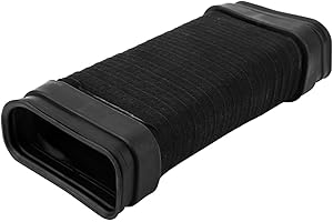 BOROCO Tuyau Admission Moteur, Remplacement pour Série 3 E90 E91 318d 320d M47N2, en Polypropylène avec Tissu Non Tissé, Résistant Chaleur, Noir, Facile Installation