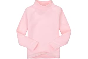 CuteOn Niños para Niños Cuello Alto De Manga Larga Algodón De Camisetas Tops tee Shirt