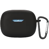 Microsonic JBL Wave Beam 2 Matte Silicone Case Black [Compatible Case with Wave Beam 2 - Black]
