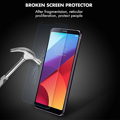 LG G6 folie aiMaKE LG g6 panzerglas LG g6 panzerglas folie schutzfolie lg g6 schutzfolie lg g6 displayschutzfolie lg g6 folie panzerglas lg g6 – Scharfer Touchscreen – Dünne Schutzfolie – Hardness aus gehärtetem Glas Panzerglas (0,33mm) – Lebenslange Garantie [3 Stück] - 4