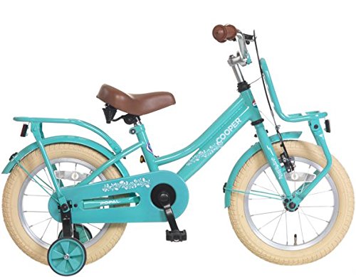 Preisvergleich Produktbild Mädchen Hollandrad 14 Zoll Cooper Türquise