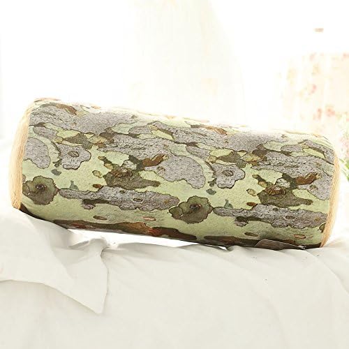 Creative 3D Novelty Tree Wood Cushion Stump Throw Pillow for Home Office Car Soft Decor Washable , 3