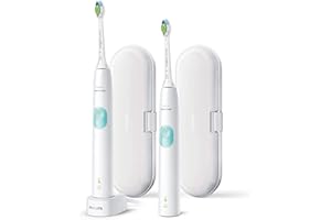 Philips Sonicare ProtectiveClean 4300 HX6807 Brosse a dents sans fil blanc-menthe