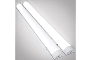 Tubiaz Lampa LED do wilgotnych pomieszczeń, 36 W, 3060 lm, 120 cm, lampa warsztatowa, lampa piwniczna, 4000 K, neutralna biel, wodoodporna, IP65, lampa LED do garażu, biura, wilgotnych pomieszczeń,