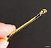 09 Earpick Metal Ear Wax Remover Cleaner - Buy 1 Get 1 FREE! (Gold)