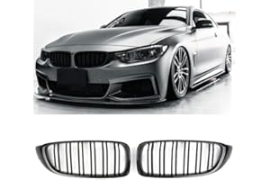 ‎GCP GCP PASST FÜR 4ER F32 SPORT KÜHLERGRILL DOPPELSTEG GRILL GLANZ SCHWARZ